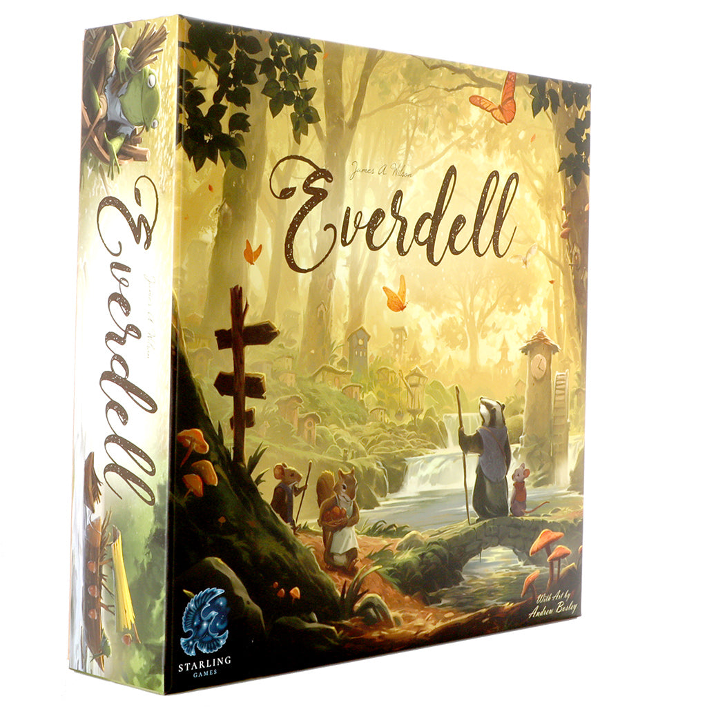Everdell 3rd Edition board game by Asmodee with critter characters