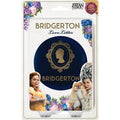 Love Letter Bridgerton micro-game with cards, diamond tokens, cloth bag, and rule sheet